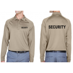 Custom Staff Tactical Performance Longsleeve Polo